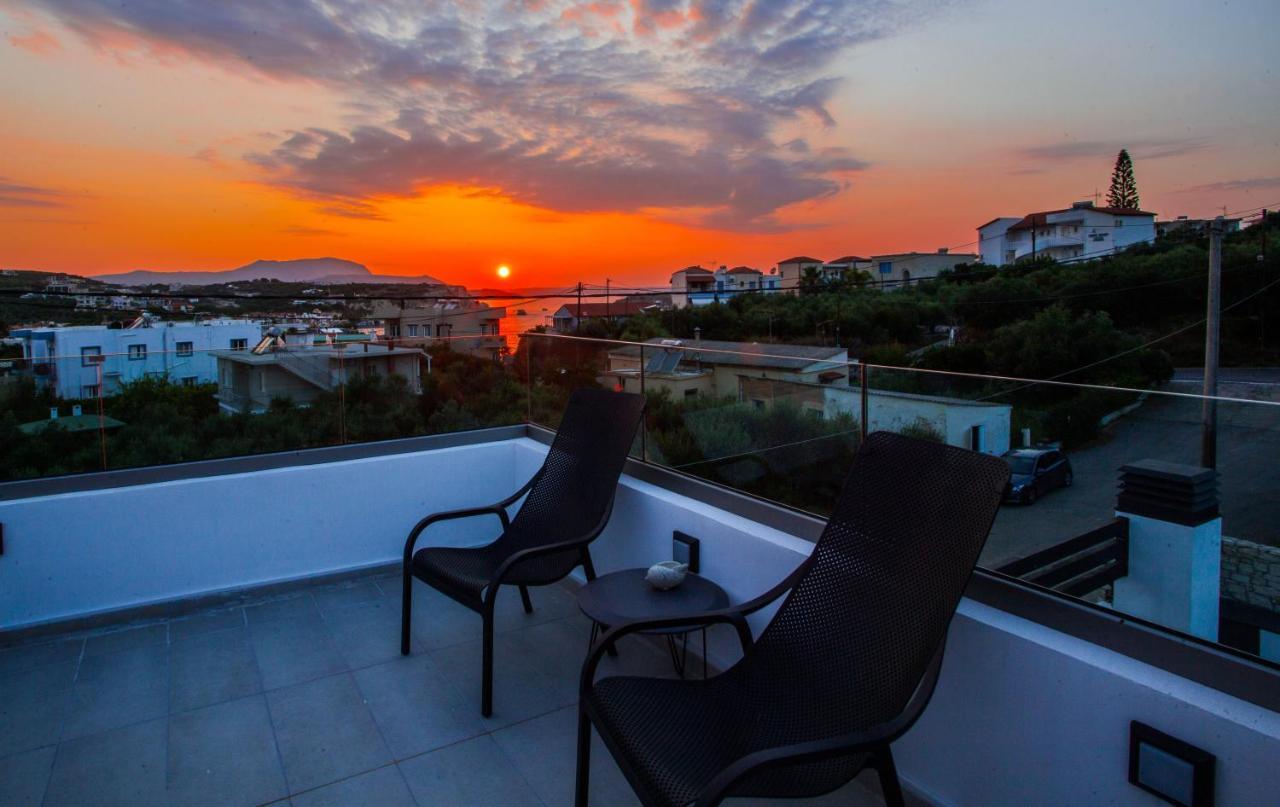 Avrilia Seaside Villa Heated Pool Almirida Buitenkant foto