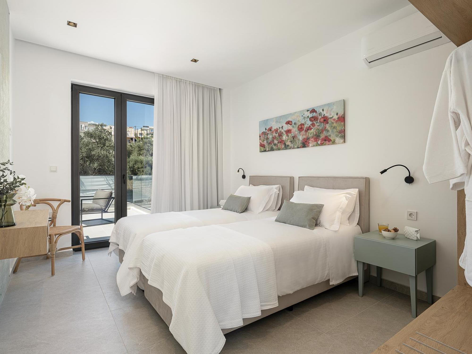 Avrilia Seaside Villa Heated Pool Almirida Buitenkant foto